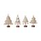Hello Honey® Wool Felt Christmas Tree with Wood Base Set